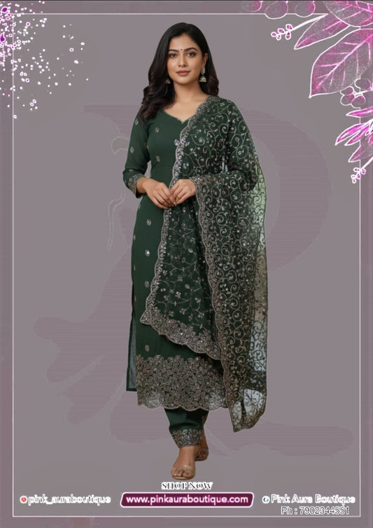 Churidar materials- Georgette