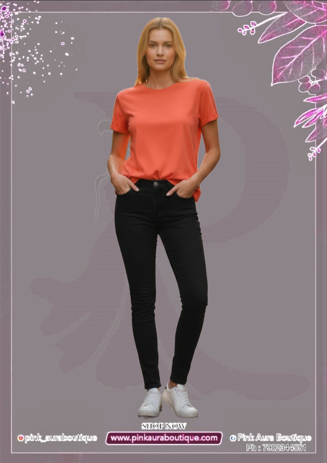 Skinny Pencil bottom jeans