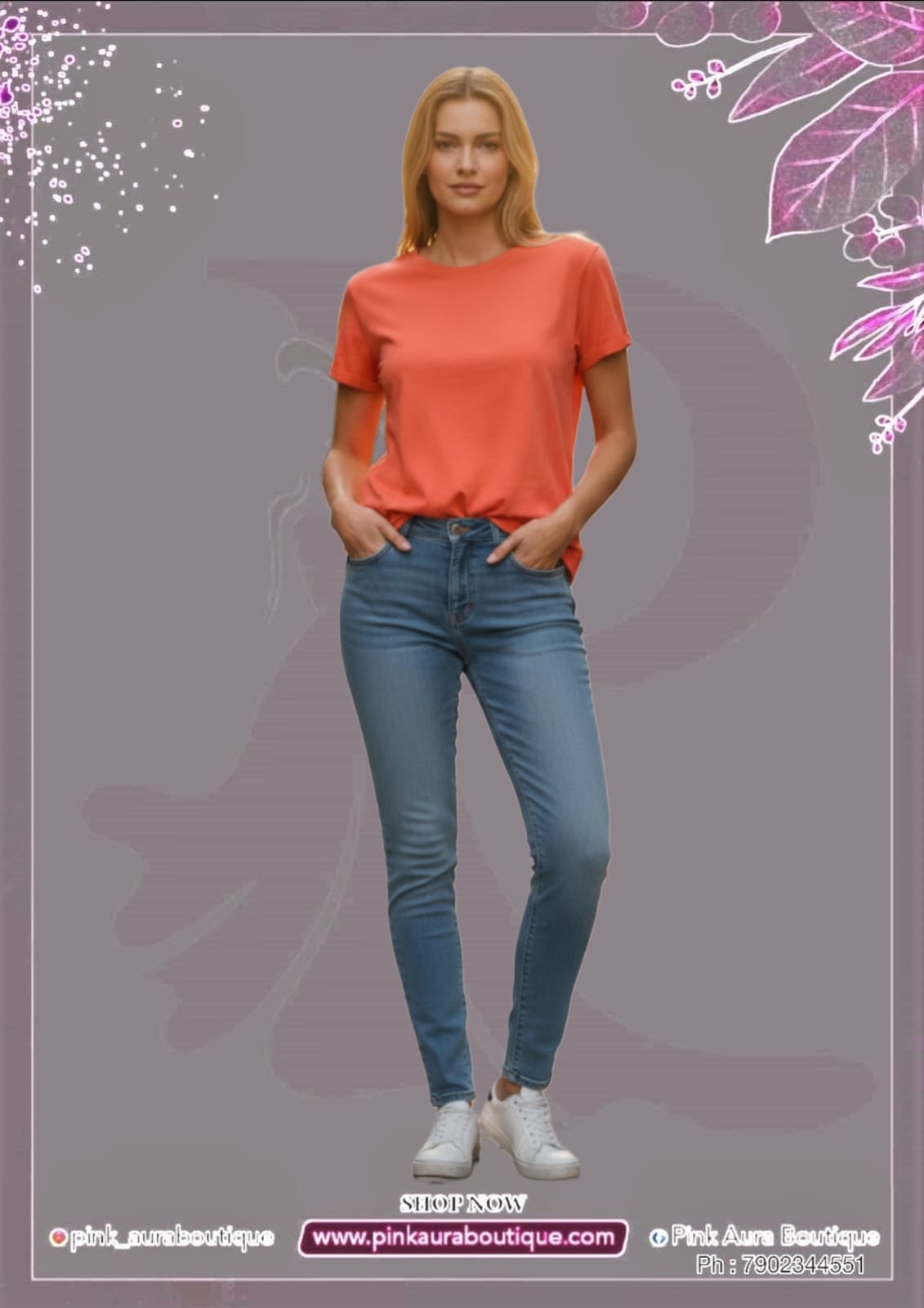 Skinny Pencil bottom jeans