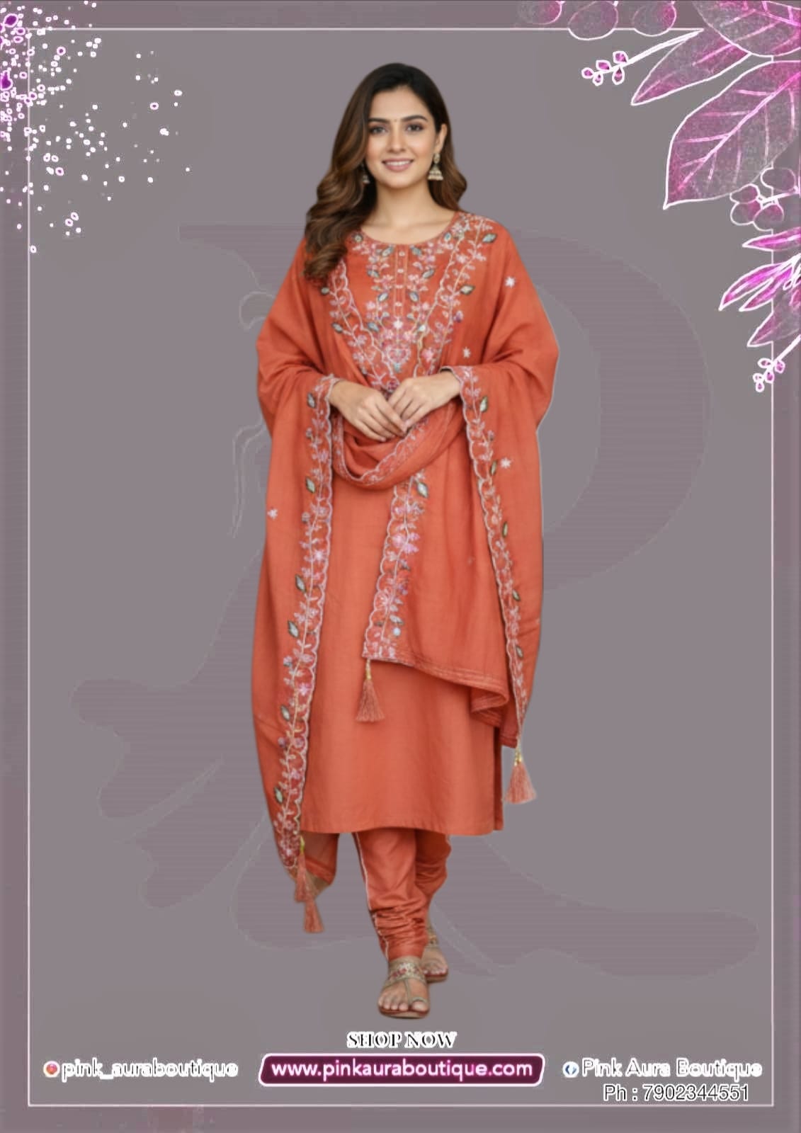 Readymade Churidar Set