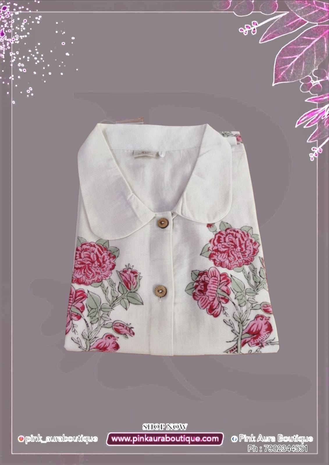 Ladies western wear - Gowns Printed Embroidery