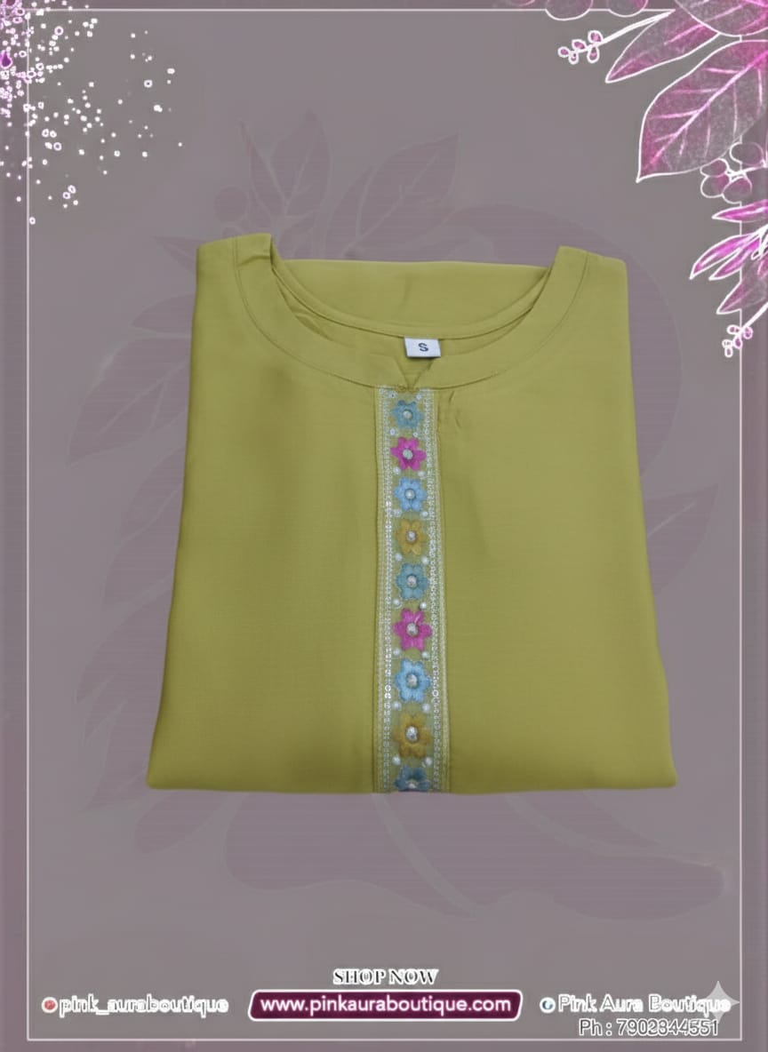 Readymade Churidar Set- Mul Chanderi