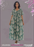 Ladies western wear - Gowns Printed Embroidery