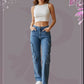 Ladies Baggy Cargo Jeans