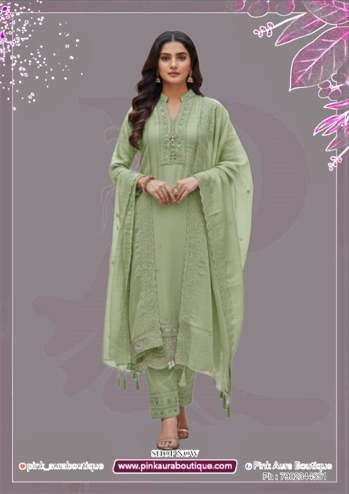 Readymade Churidar Set - Partywear