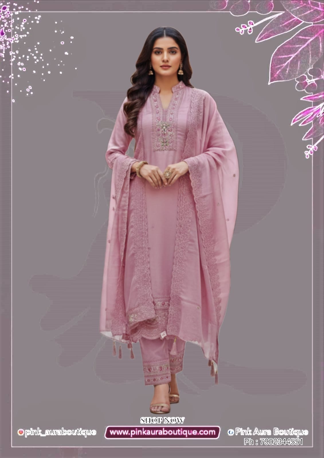 Readymade Churidar Set - Partywear