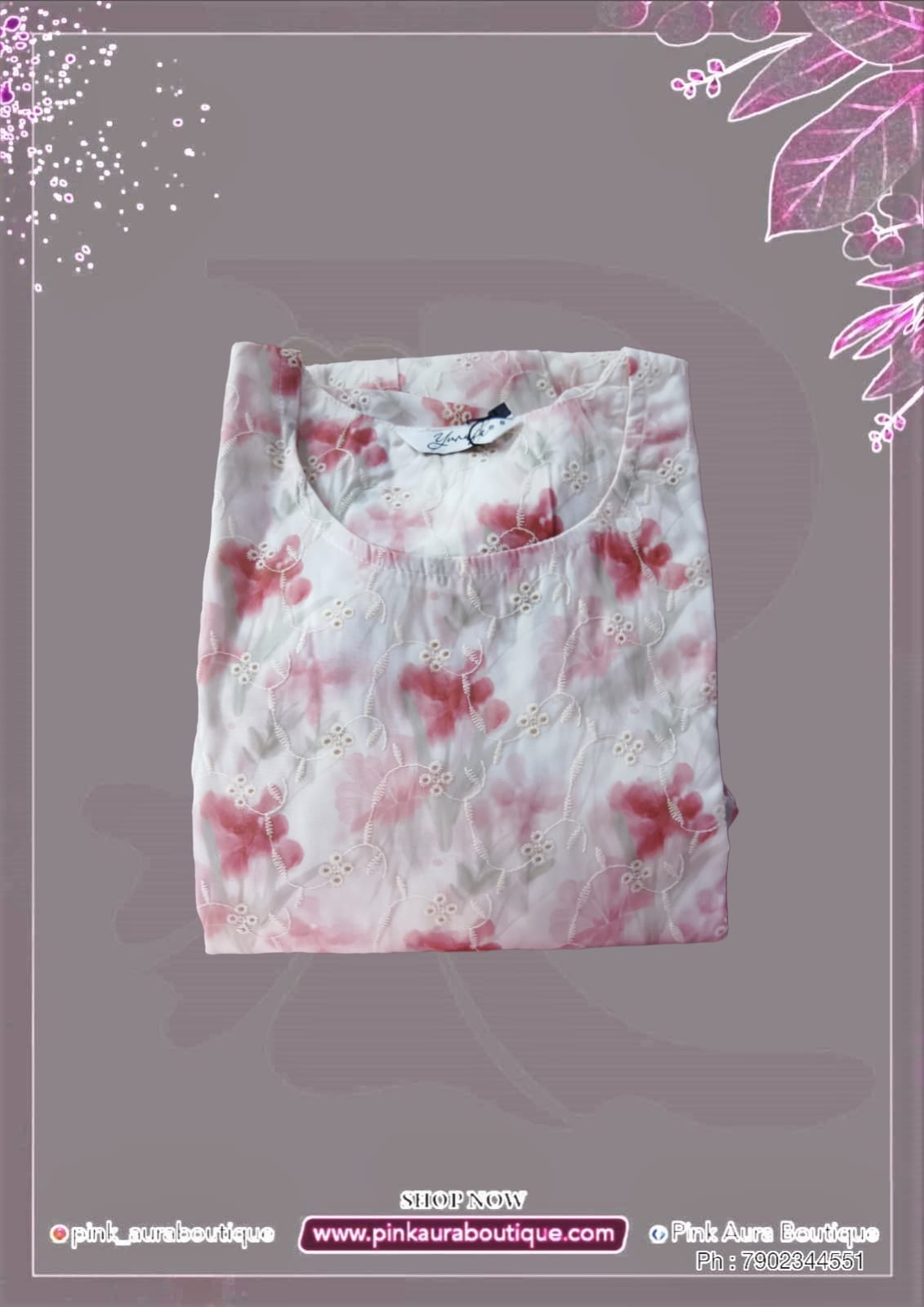 Ladies western wear - Gowns Printed Embroidery