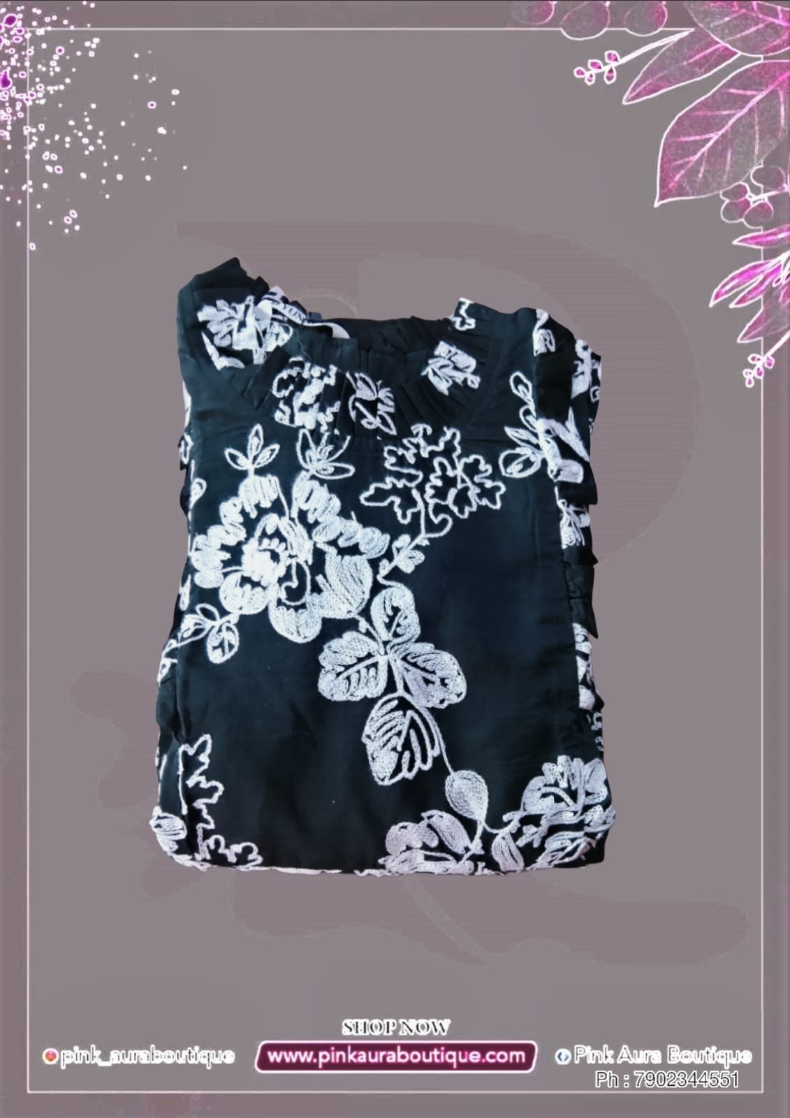 Ladies western wear - Gowns Printed Embroidery