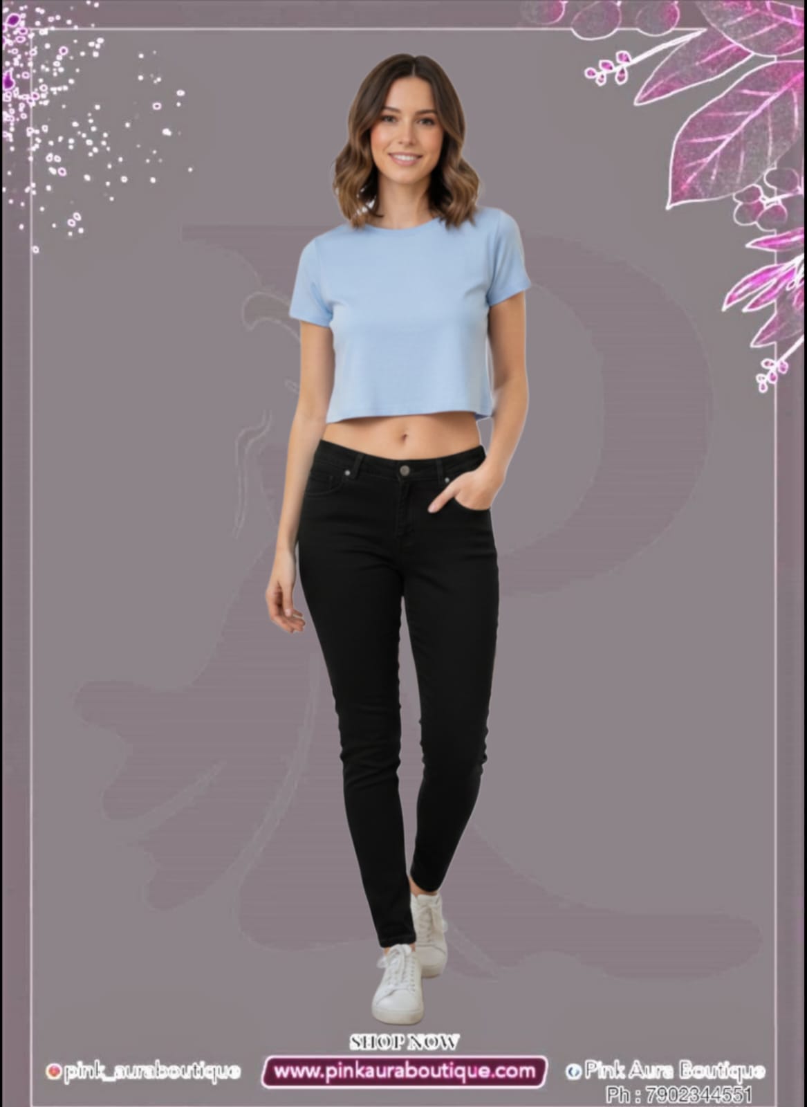 Skinny Pencil bottom jeans