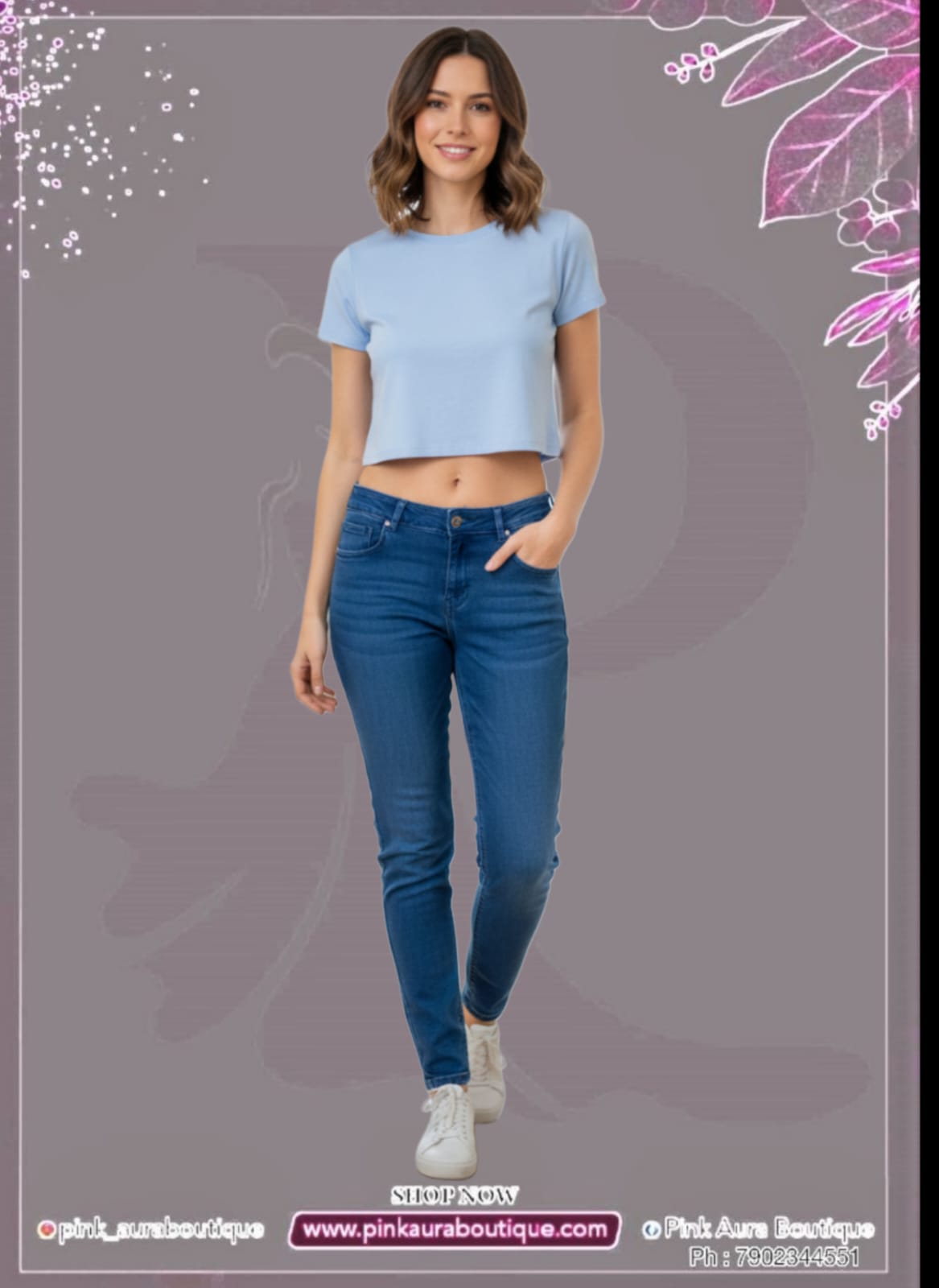 Skinny Pencil bottom jeans
