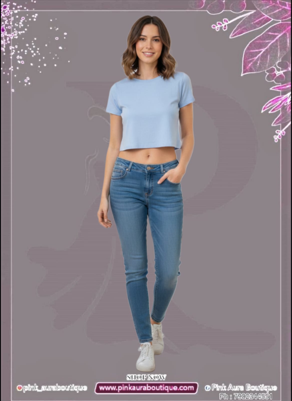 Skinny Pencil bottom jeans