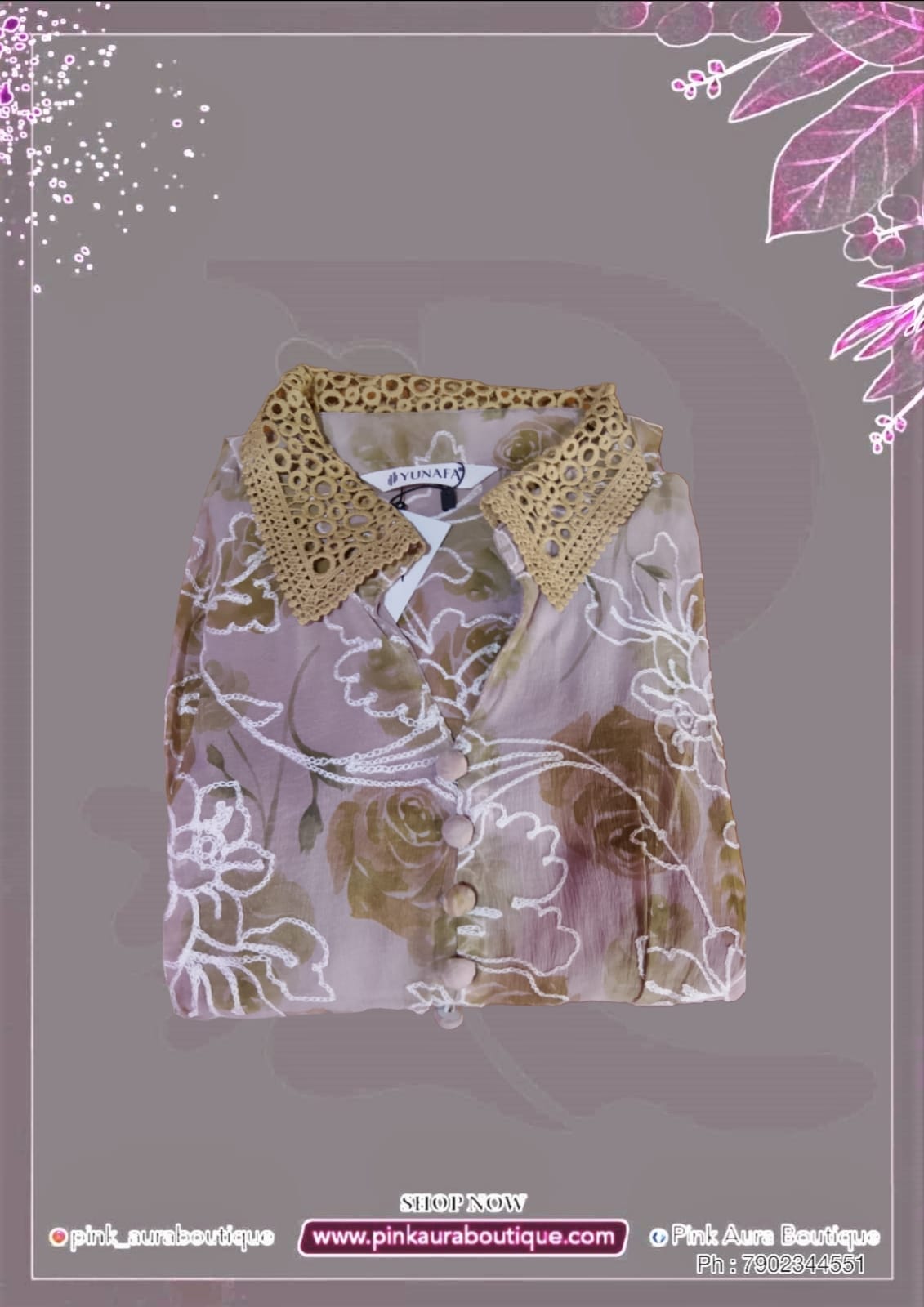 Ladies western wear - Gowns Printed Embroidery