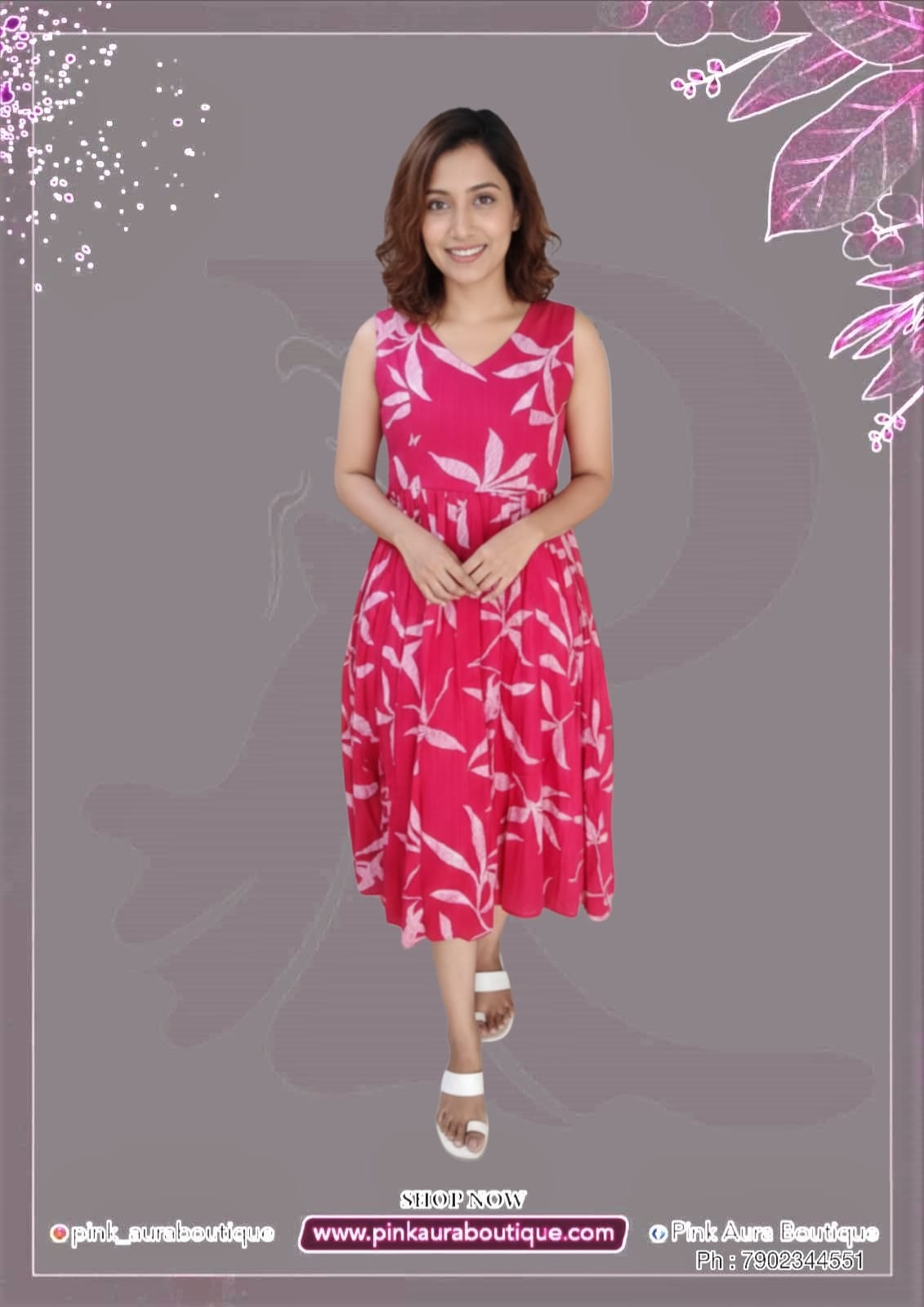 A Line Frock - Sleeveless