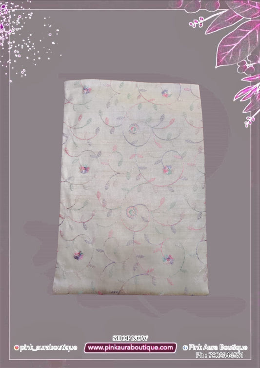 Churidar materials- Semi-Tussar