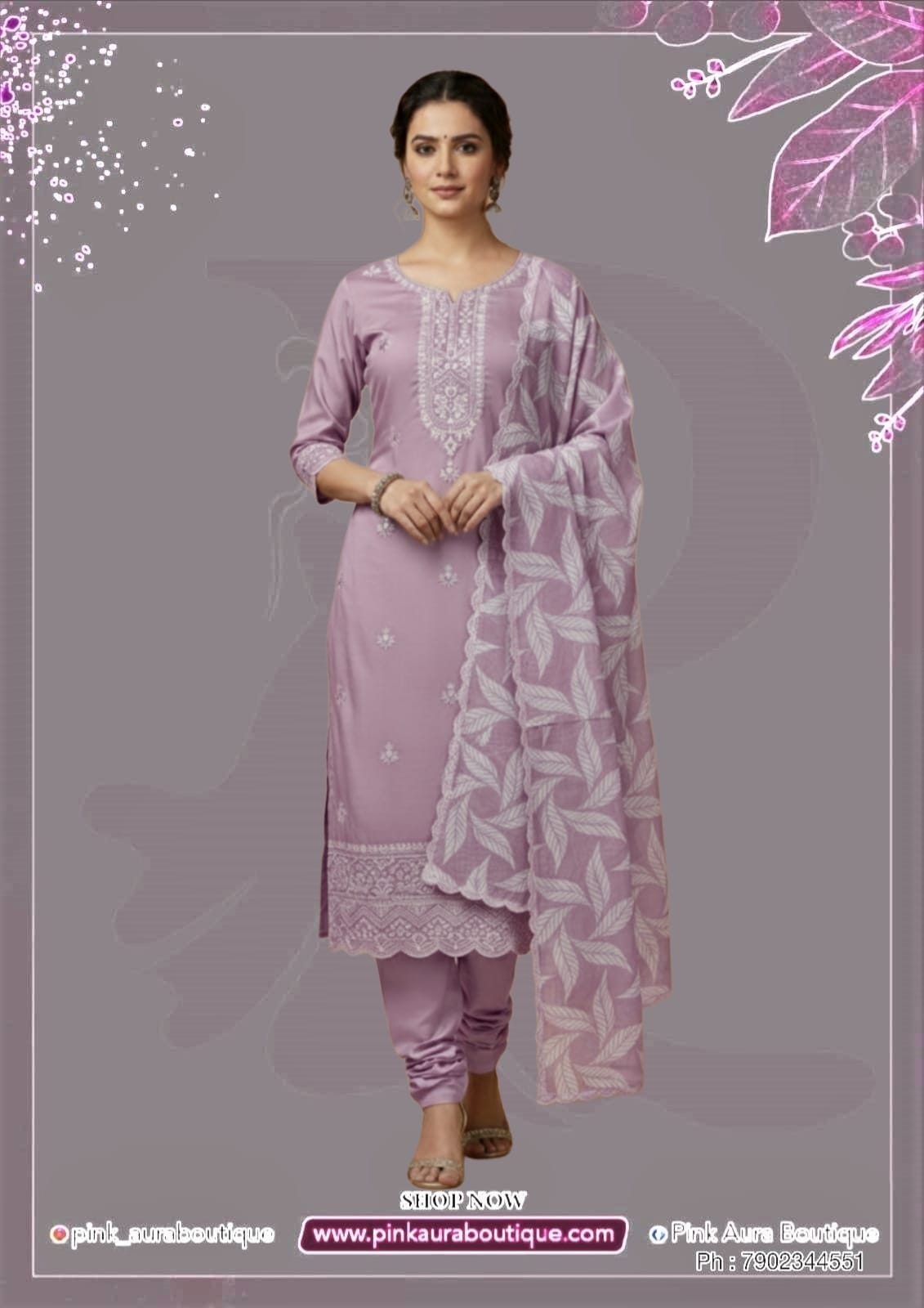 Churidar materials- Cotton