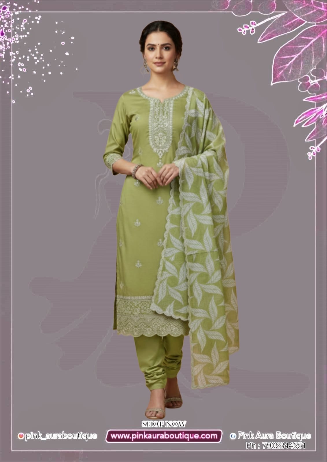 Churidar materials- Cotton