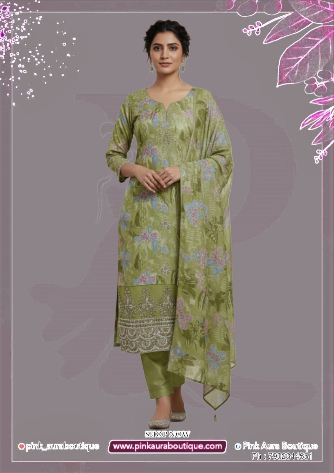 Churidar materials- Cotton